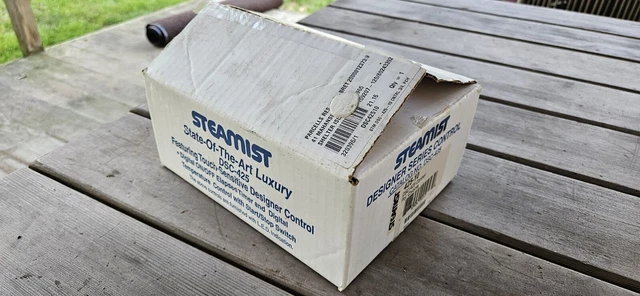 Controlador de ducha de baño de vapor Steamist DSC-425 sin usar nuevo en caja cromado