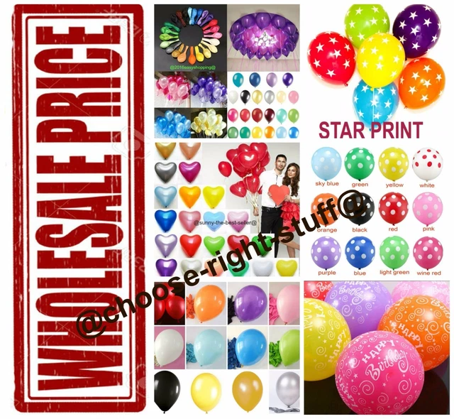 Folienballons Set 5000 X Großhandel Luftballons Latex Menge Preis Restposten Helium Ballons Bis 5000 Stück