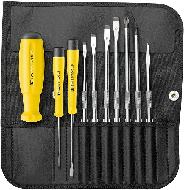 Lot De 10 Tournevis PB Swiss Tools PB1121 ESD PH00 X 60 - Suisse