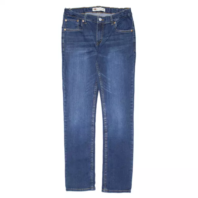 LEVI'S 512 Girls Blue Denim Slim Tapered Jeans W29 L31