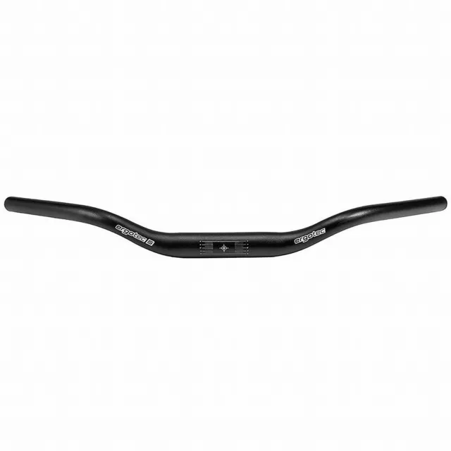 E-Bke Manillar Ergotec Escalador Planchado 31,8MM Bicicleta Aluminio Negro