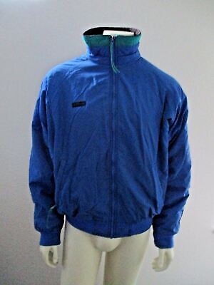 Columbia Mens Blue Jacket Winter Ski Snow Vintage Vtg Coat Lined Outerwear
