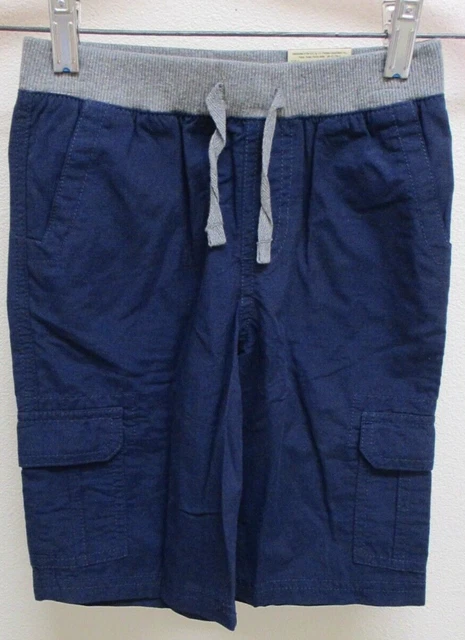ARIZONA JEAN CO Black Elastic Waist Cargo Shorts - Size 7 - NWT
