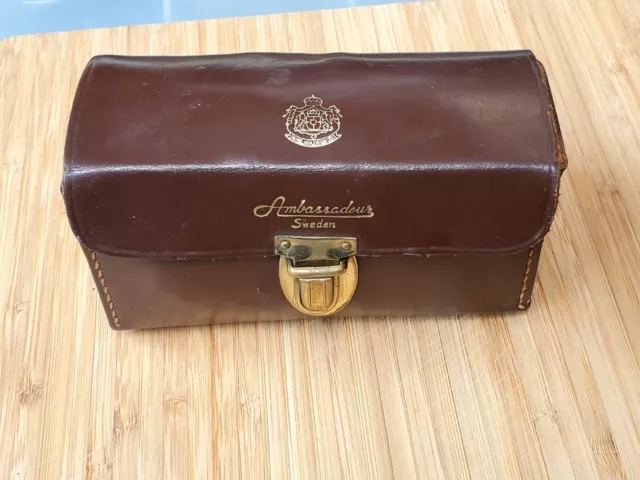 VTG ABU GARCIA Ambassadeur 6000C Casting Reel with leather case $90.00 -  PicClick