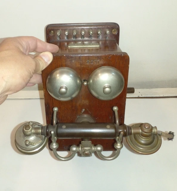 Telefono Da Parete Vintage In Metallo – Stile Retrò Con Suoneria Meccanica – Volume Regolabile – Impermeabile – Per Casa, Bar, Ufficio - 4