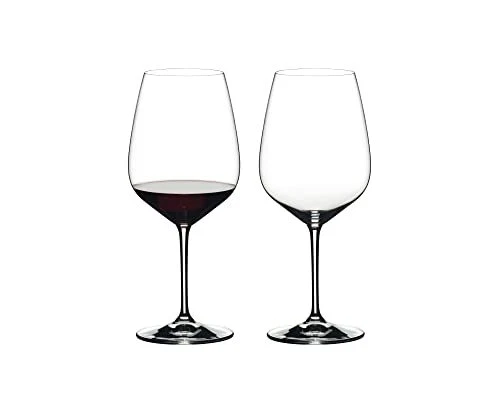 Heart to Heart Cabernet Sauvignon Glasses, Set of 2, Clear, 28-1/4-Oz -