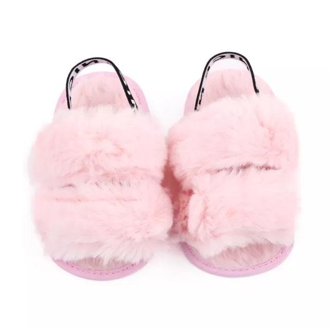 1 Pair Slippers Shoes Lovely Dress Up Soft Bottom Infant Shoes Long-lasting