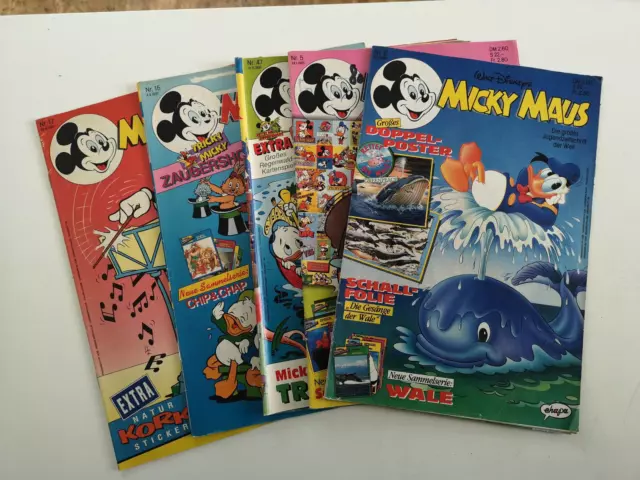 Walt Disneys      5 x    MICKY MAUS     Posten   23