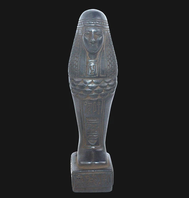 RARO ANTIGUO EGIPCIO ANTIGUO STON USHABTI Tumba Sirviente Estatua (EGYCOM)