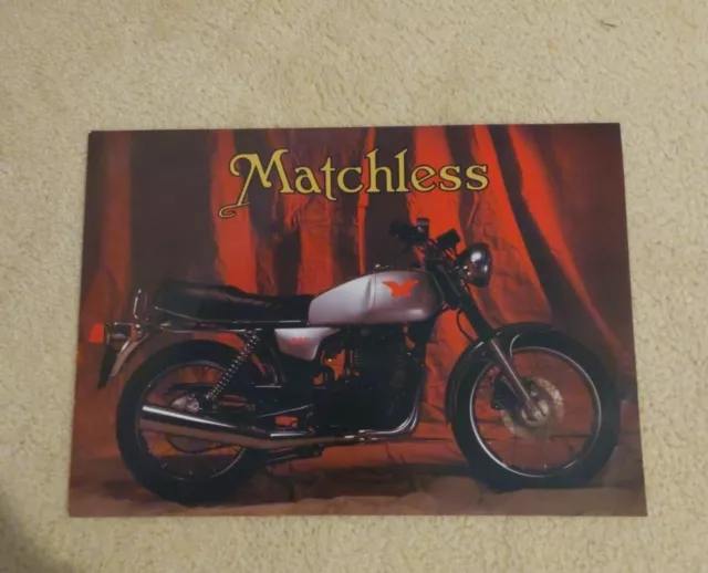 Matchless G80 sales brochure