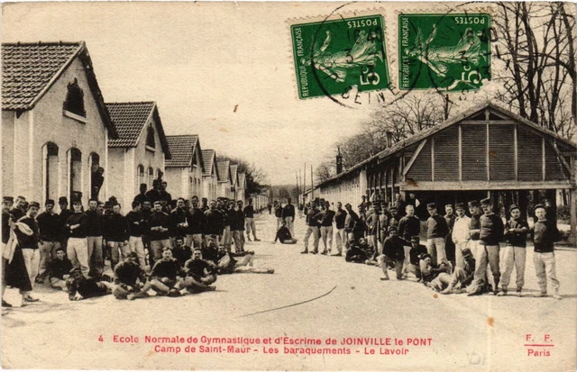 CPA École Normale de Gymnastique et d'Escrime de JOINVILLE le Pont.. (659572)