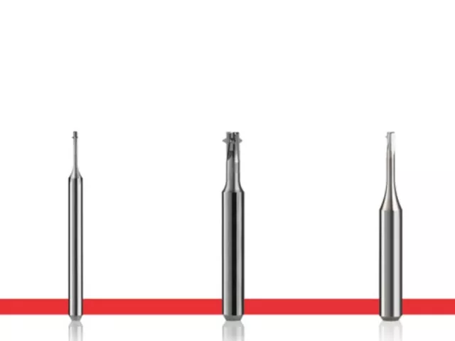 Zirkular-Bohrgewindefräser - d 1,55mm, D 3mm, ZT 1,3mm, GL 40mm, GT 5,5mm
