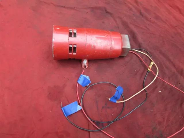 VTG 70s AUTO PARADE SIREN HORN LOUD FIRE FORD GM CHEVY RAT HOT STREET ROD TRUCK