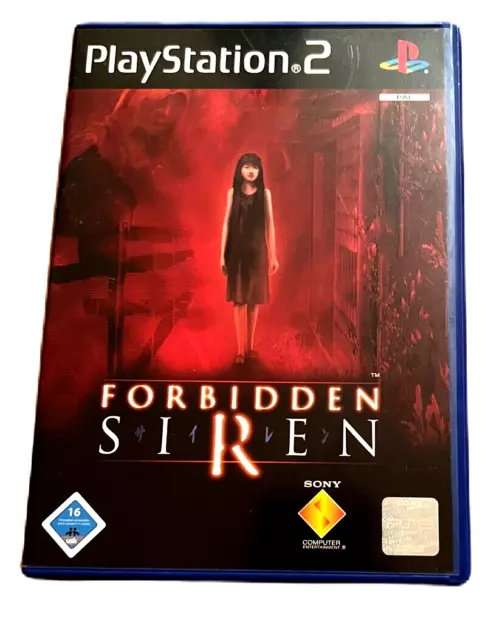 Sony PlayStation 2 PS2 Forbidden Siren Game Spiel Videospiel Anleitung