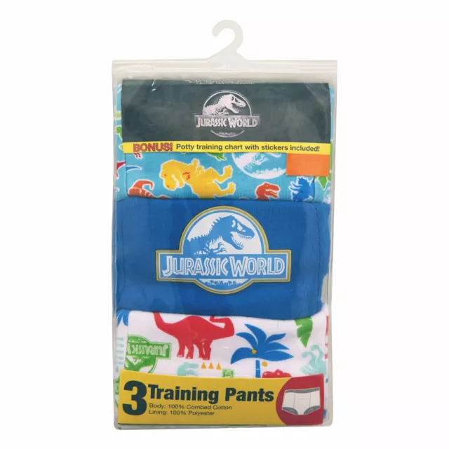 Jurassic World Boys' Toddler Potty Training Pants 2