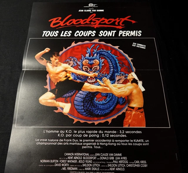 HWC Trading Bloodsport Scene 2 Cadeaux Imprimé Signé Autographe Photo pour les fans de cinéma - A3 Encadré HWC Trading Bloodsport Scene 2 Cadeaux Imprimé Signé Autographe Photo pour les fans de cinéma - A3 Encadré