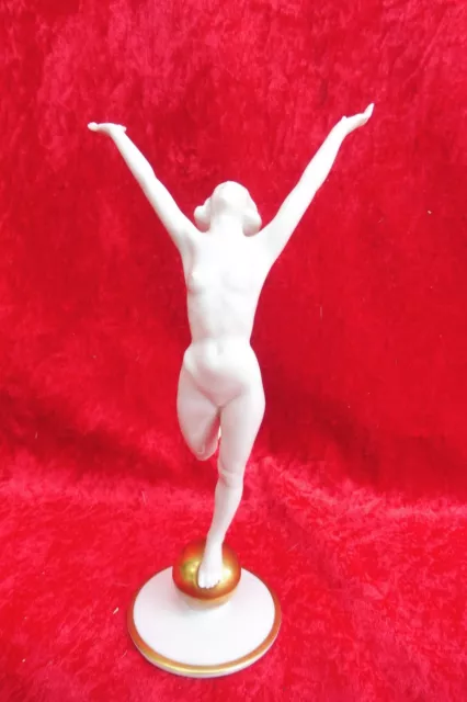 Hutschenreuther Figura de Porcelana, Sonnenkind Desnudo, K. Tutter