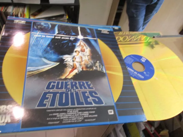 laserdisc cdv star wars la guerre des etoiles