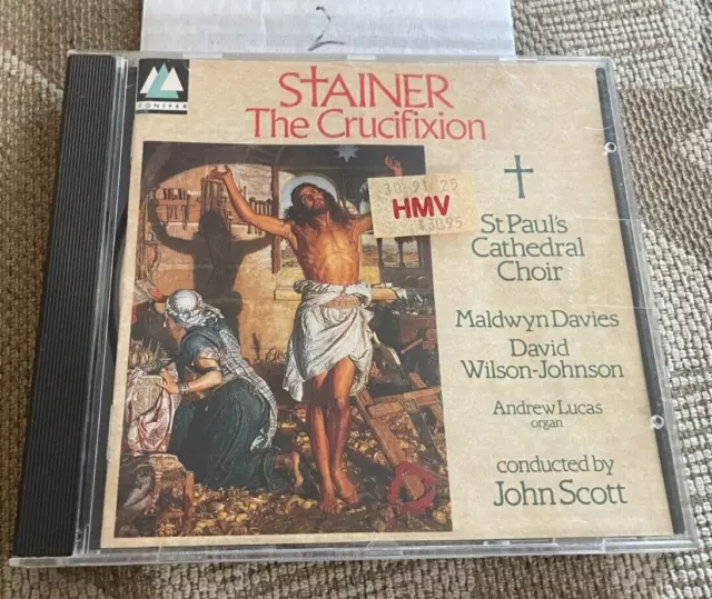 Stainer The Crucifixion Cd - St Paul's Cathedral Choir. Maldwyn Davies