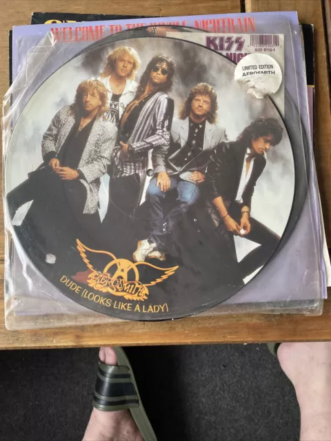 Aerosmith - (Dude Looks Like A Lady) 12” Picture Disc Ex UK Ltd Ed Vinyl Single