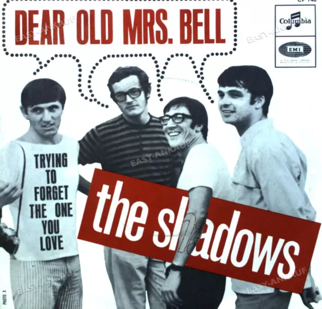 The Shadows - Dear Old Mrs. Bell / Trying To Forget The One... FRA 7" 1968 .