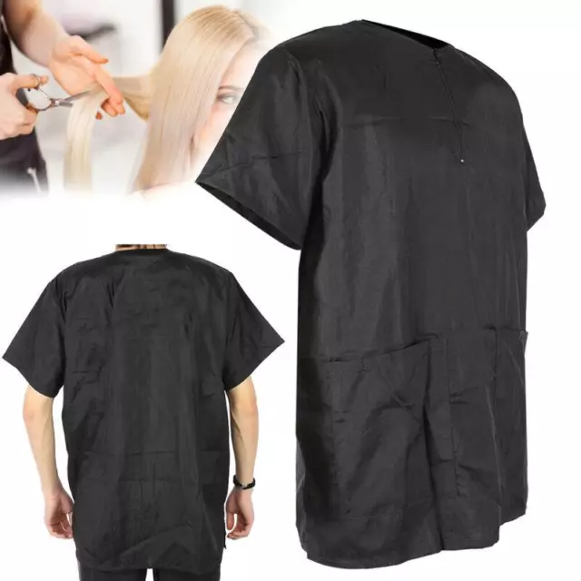 For Hair Stylist Barber Apron Grooming Smock Haircut Cape Pockets