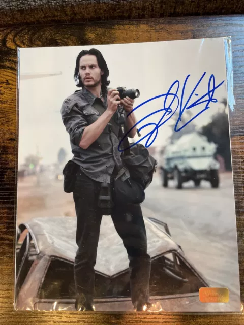 Taylor Kitsch hand signed 8x10 photo with DUAL COA