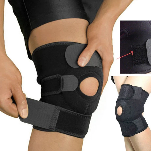 Knee Support Brace Compression Sleeve Arthritis Running Gym Sports Protector
