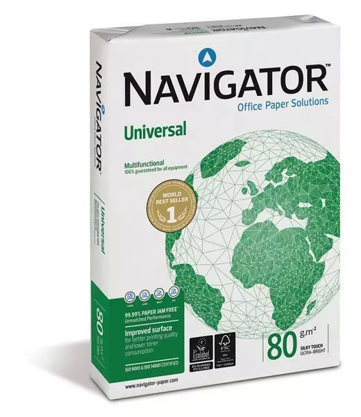 5000 Blatt Navigator Universal Druckerpapier 80g DIN-A4 Premiumpapier Papier 2