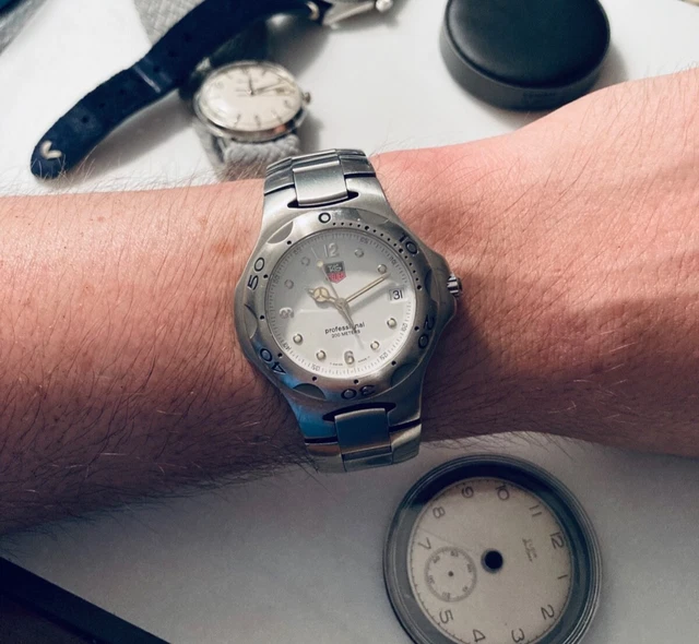 Pin &amp; Tubo Per Cinturino Orologio Tag Heuer Kirium Wl1010 Wl1110 Wl1111