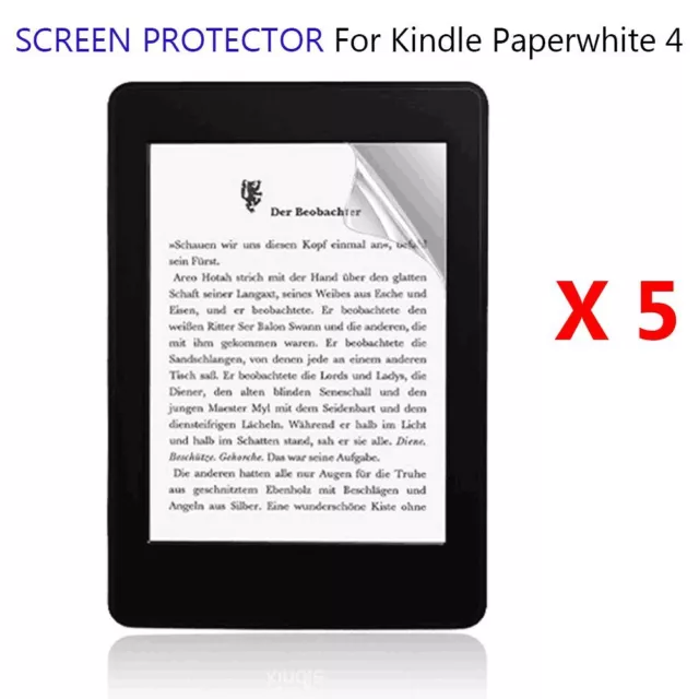 Matte Screen Protector Protective Film Guard For Kindle Paperwhite 4 2018