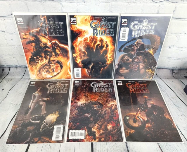 Ghost Rider #1-6 Complete Set 2005 Garth Ennis Crain Marvel Knights 1 2 3 4 5 6