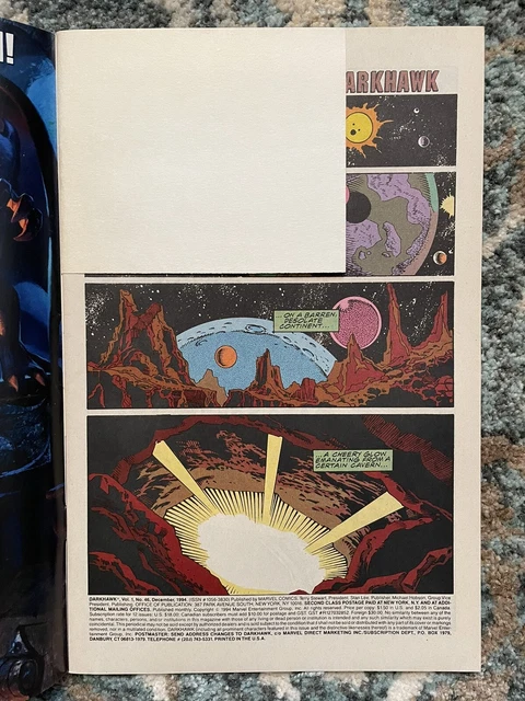 Darkhawk #46 NM/VF, Low Print Run, Scarce, Rare, Marvel Comics (1994) 3