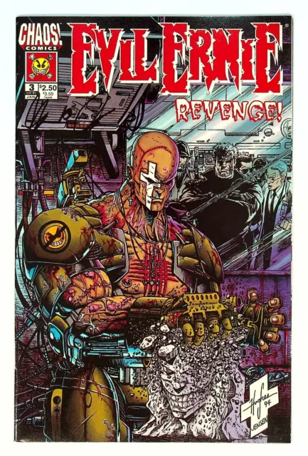 Evil Ernie Revenge #3 Signed by Brian Pulido Chaos Comics