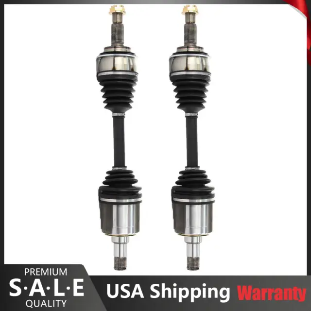 Front Left & Right Pair CV Axle Joint Shaft For 2007-2014 Toyota FJ Cruiser 4.0L