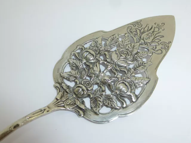 Pelle à Gâteau Um 1900 Hildesheimer Rose 835er Argent 2