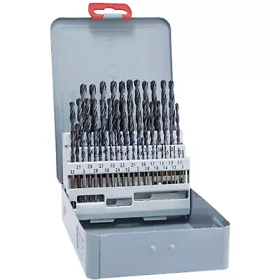 Alpen 50pc HSS Sprint Jobber Drill Set for Metal 1.0mm to 5.9mm x 0.1mm