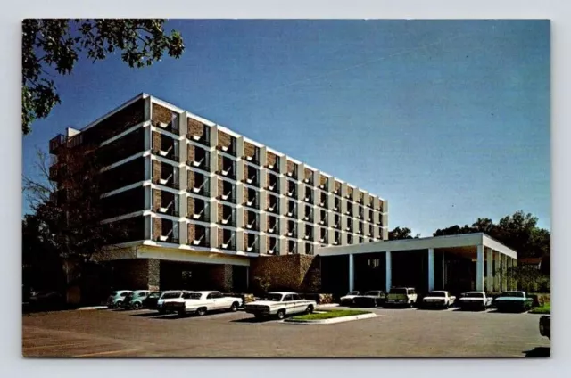 Manhattan Kansas University Ramada Inn Postcard