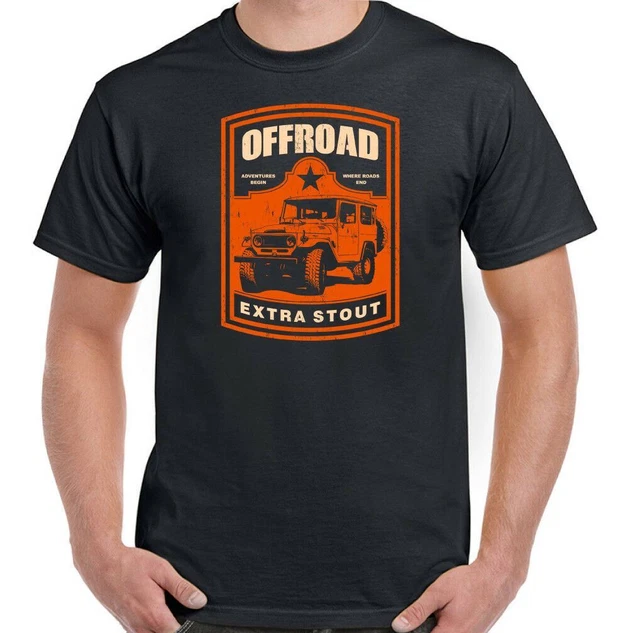 4X4 T-Shirt 90 110 Off Road Extra Stout Mens Funny SVX Rover Top
