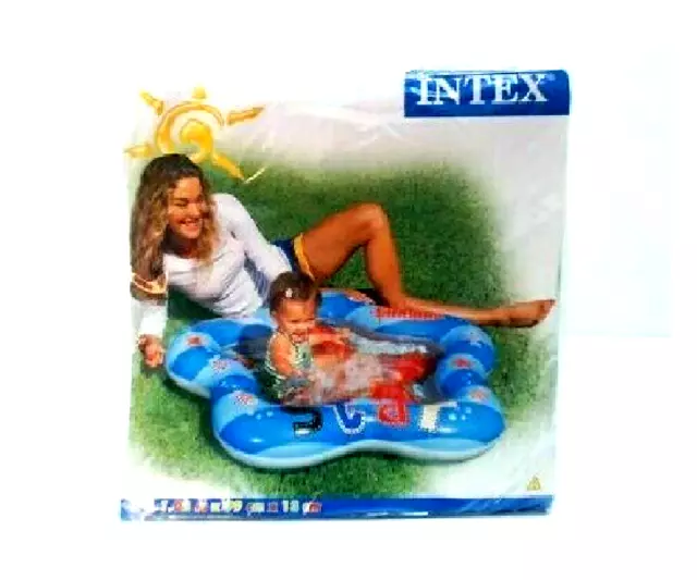 INTEX LIL STAR BABY INFLATABLE PADDLING POOL 10x99 x13cm GARDEN OUTDOOR FUN BLUE 3