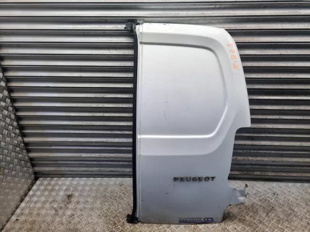 Peugeot Partner Loading Door Rear Right Driver Side In White Mk2 2010 - 2014