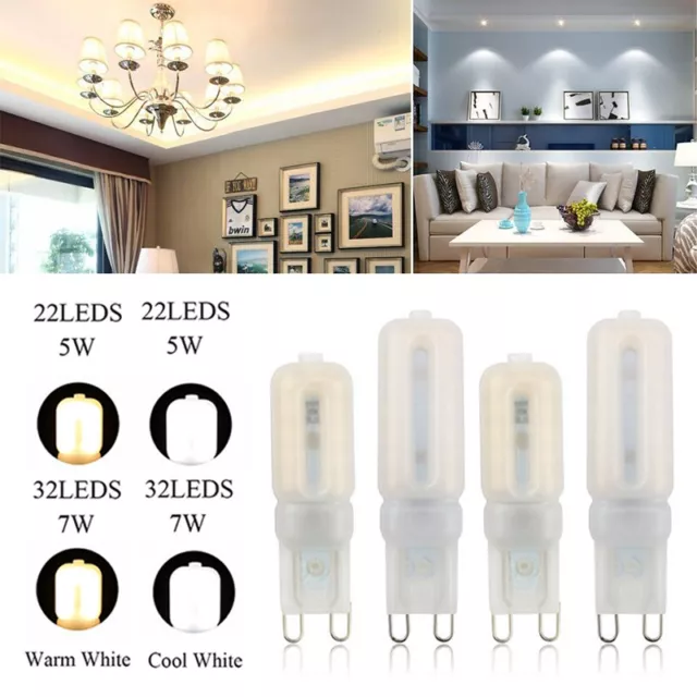 G9 Led Dimmbare Kapselbirne 7W 5W 2835 Smd Ersatz Für Halogenlampe ♯ 。
