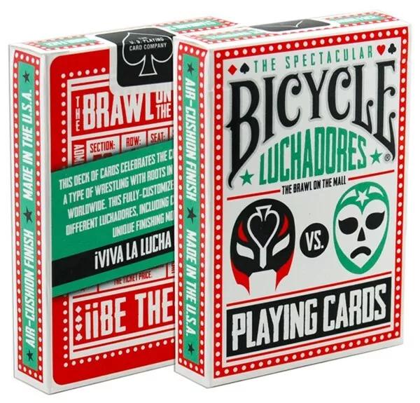 Mazzo Di Carte Da Gioco Bicycle Luchadores Poker Playing Cards Deck