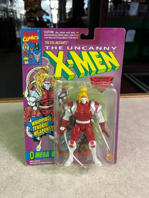 ToyBiz Marvel Evil Mutants  X-Men Purple 1993 OMEGA RED Figure NIP