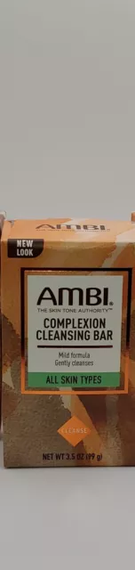 PACK OF 1  Ambi Skin Care soap Complexion Cleansing Bar Gentle Cleansing 3.5 Oz