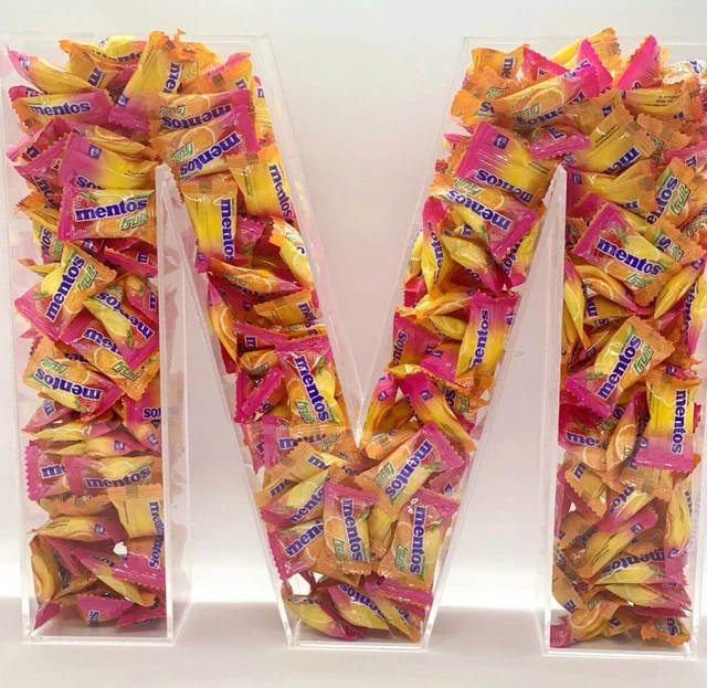 ACRYLIC FILLABLE LETTER (M) 28cm £37.25 PicClick UK