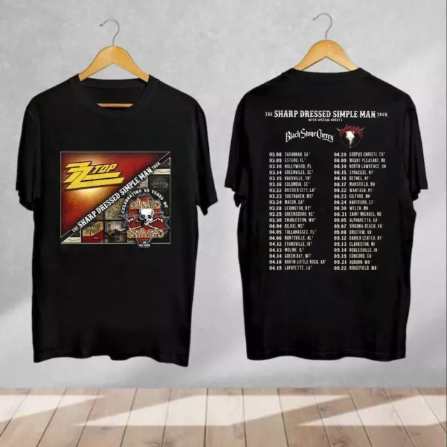 ZZ Top & Lynyrd Skynyrd T-shirt The Sharp Dressed Simple Man Tour 2024