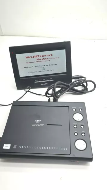 Lenco MES-219 Auto DVD Player mit Monitor 12V 17,8 cm (7 Zoll) Display