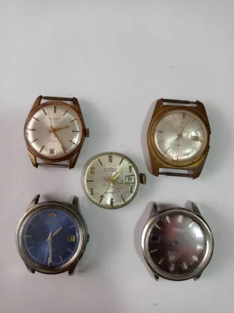 LOTE 083-Relojes Antiguos mecánicos