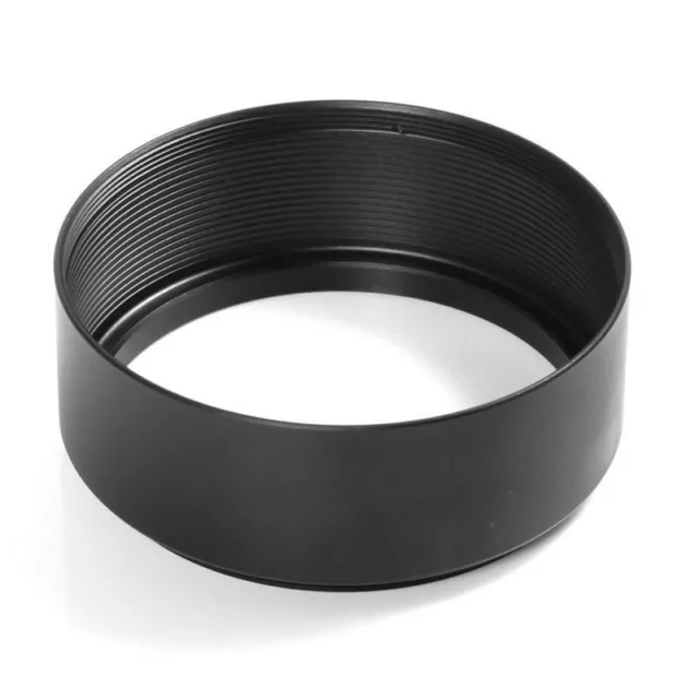 Universal 43 mm Standard Metal Lens Hood Screw in for 43mm Filter Thread Lens